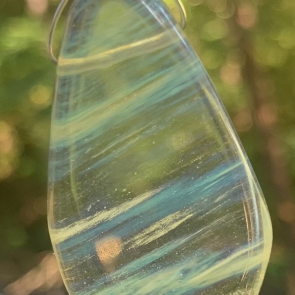 Lemon Opalite Quartz. Gorgeous pendant. Free SS chain with offer.Handmade - Picture 10 of 10